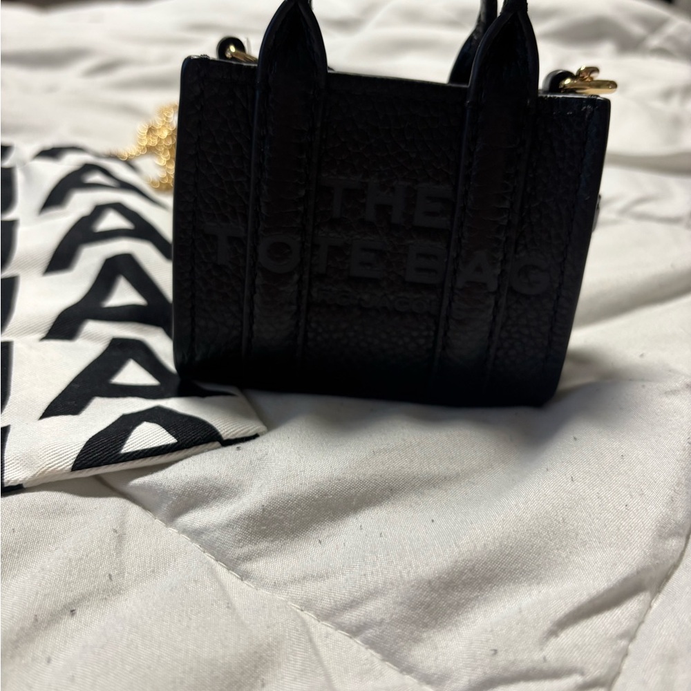 Marc Jacobs Black Nano Tote Bag